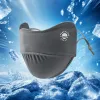 The grey sun-protective mask is suitable for both men and women, with a breathable and icy feel, UPF50+. It is suitable for outdoor cycling and running Specification image